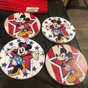 Disney drink coaster set